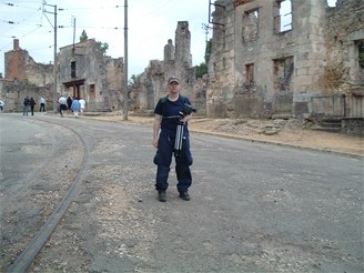 Filming War Music — Oradour-sur-Glane, France (2006)