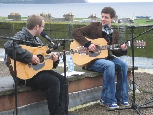 Rooftop Recording with Paul Massie - Ayr, Scotland (2006)