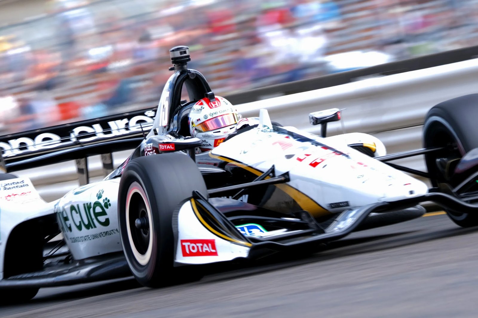 IndyCar at speed